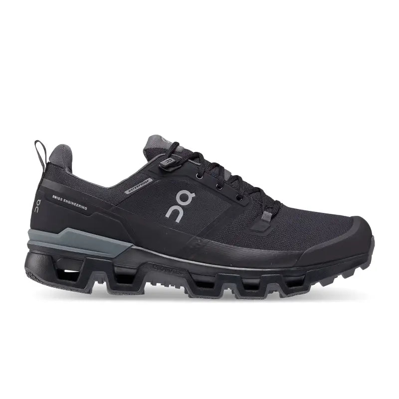 On Running Cloudwander Waterproof Black/Eclipse