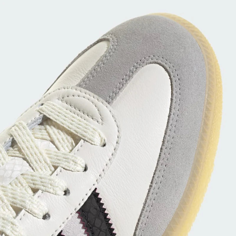 Adidas Samba OG – White Maroon Core Black