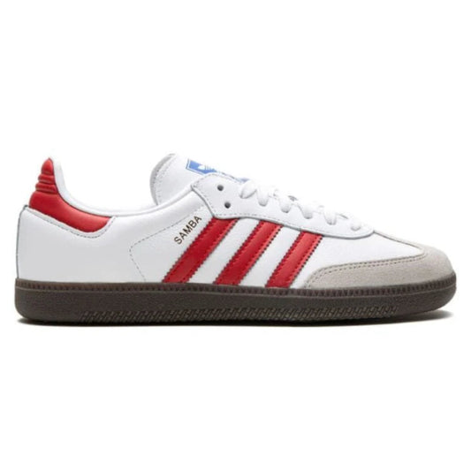 Adidas Samba OG – White Better Scarlet