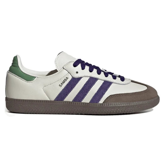 Adidas Samba OG – Off White Core Purple Green Brown