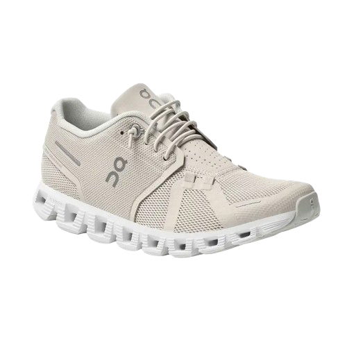On Running Cloud 5 Pearl/White