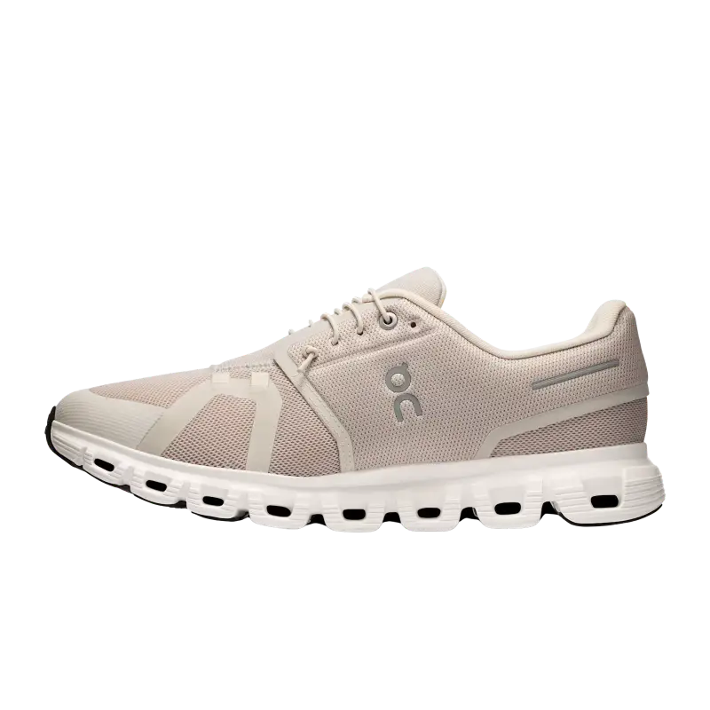 On Running Cloud 6 Pearl/White