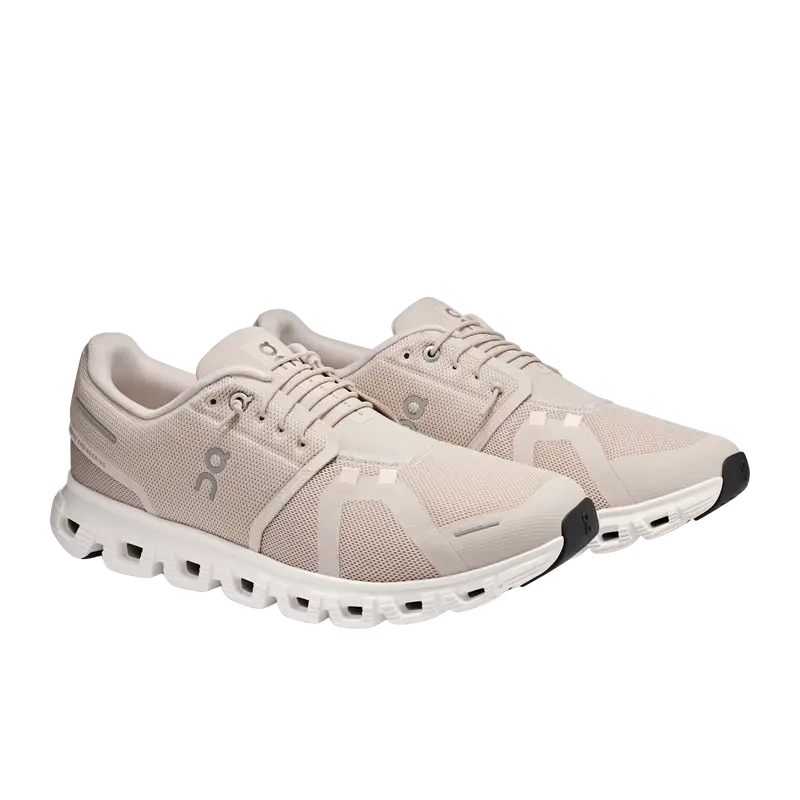 On Running Cloud 6 Pearl/White