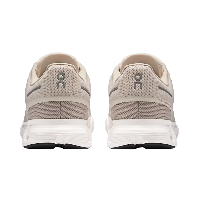 On Running Cloud 6 Pearl/White