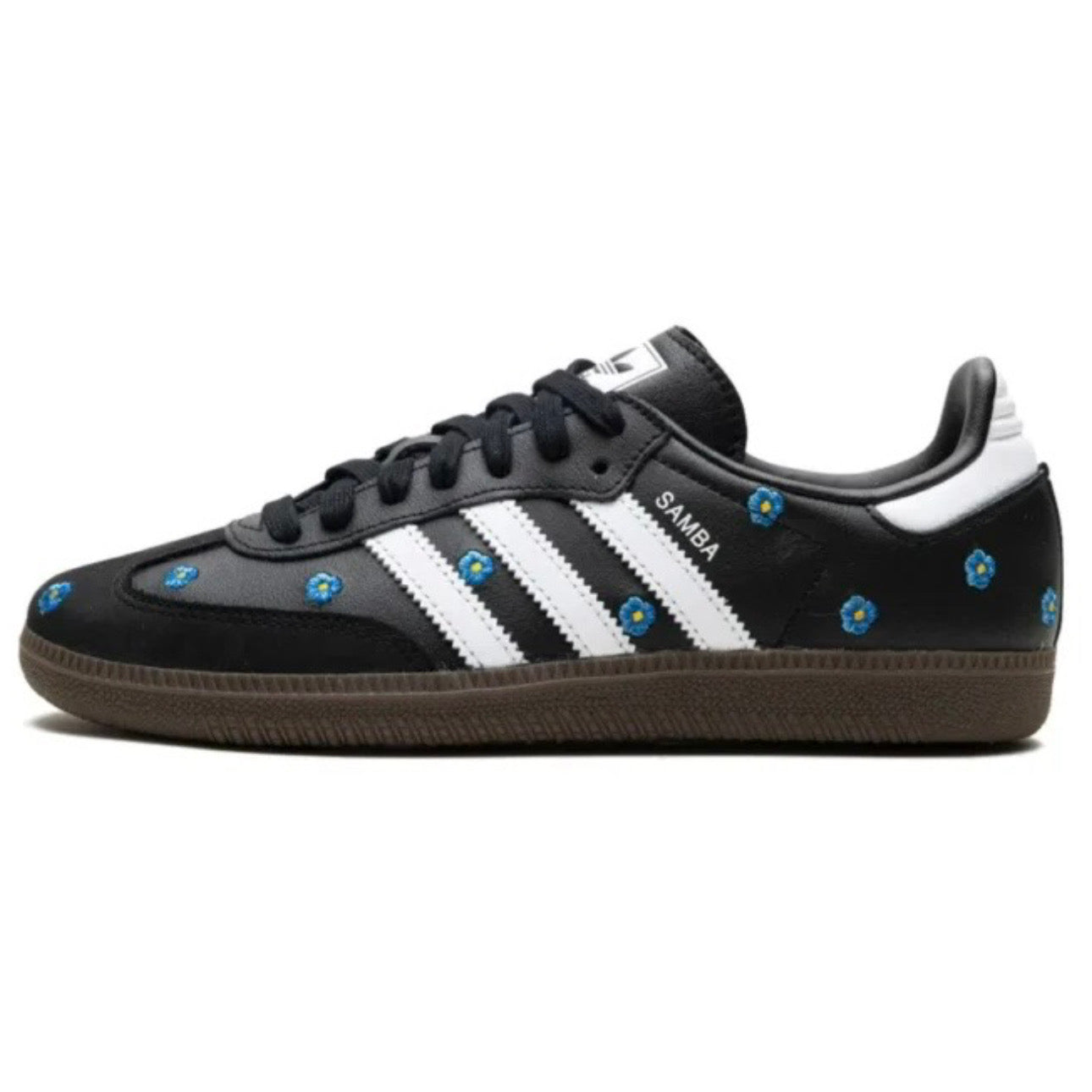 adidas Samba Light Blue Floral Core Black