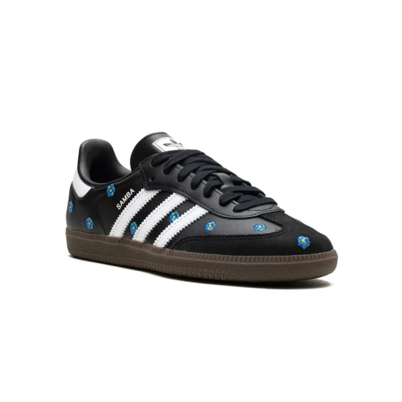 adidas Samba Light Blue Floral Core Black