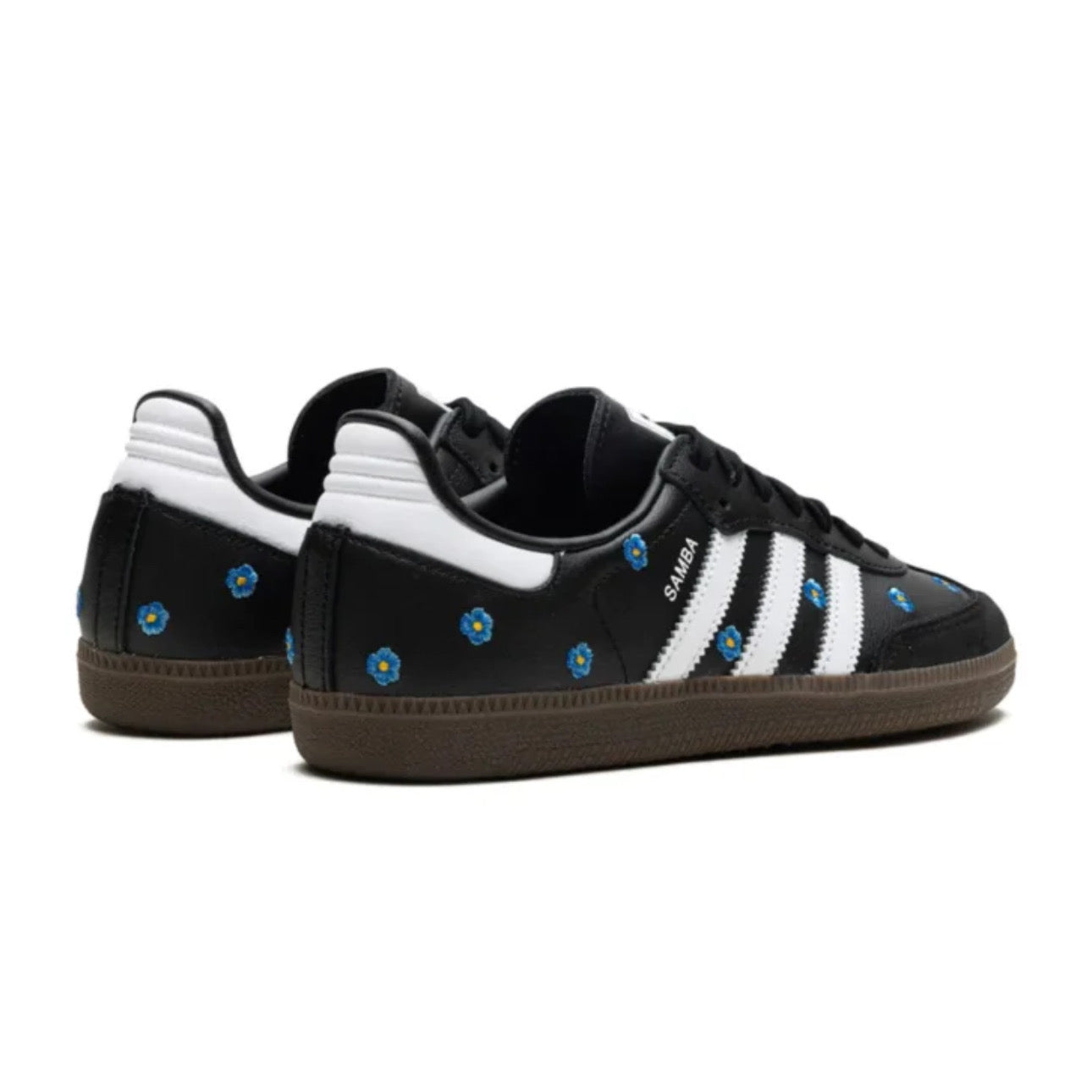 adidas Samba Light Blue Floral Core Black