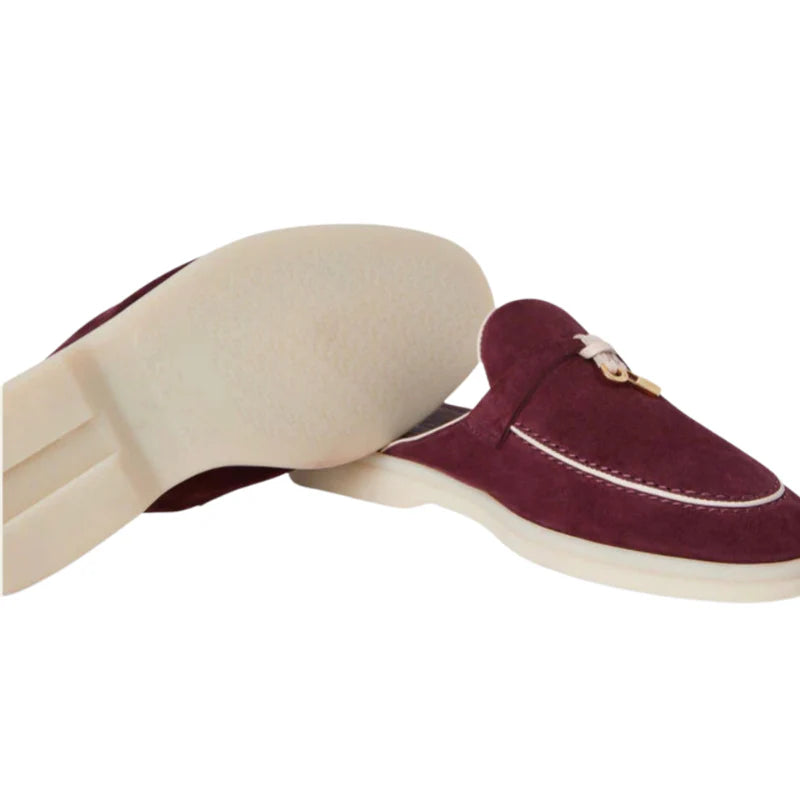Loro piana Summer Charms Walk Loafer 'burgundy'