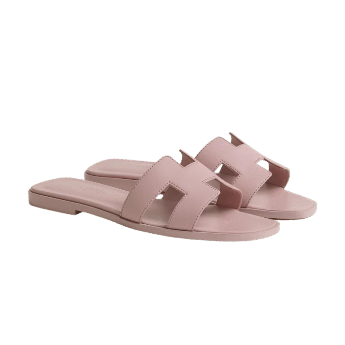 Hermes Oran Sandal Rose/Cancan