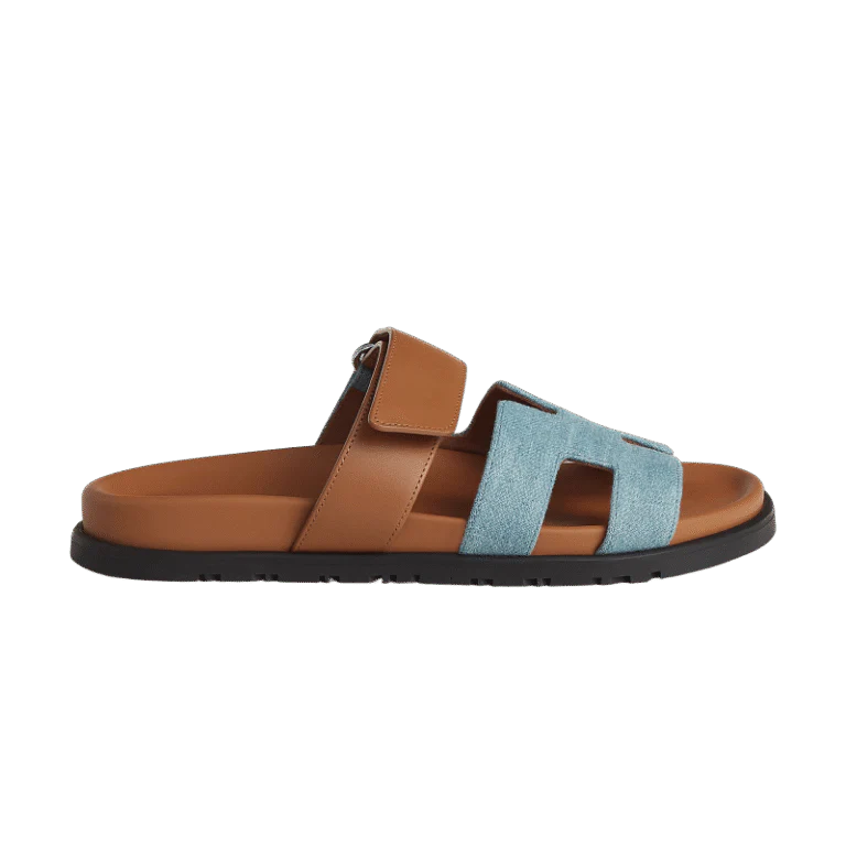 Hermes Chypre Sandal Beige/Perlino