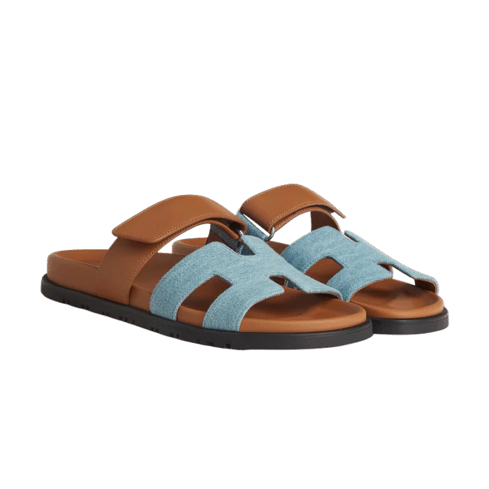 Hermes Chypre Sandal Beige/Perlino