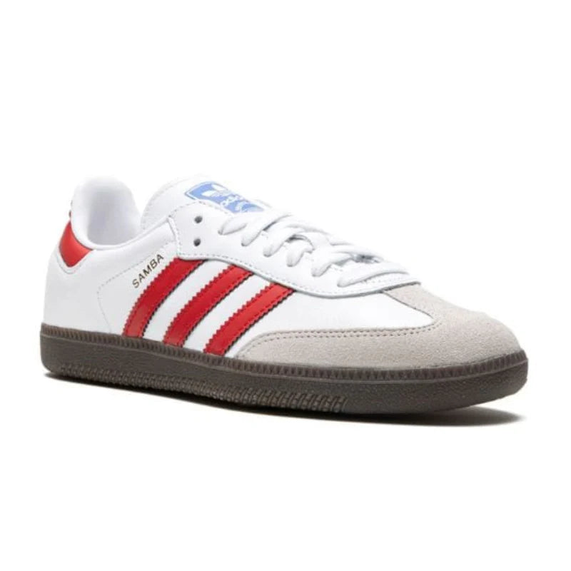 Adidas Samba OG – White Better Scarlet