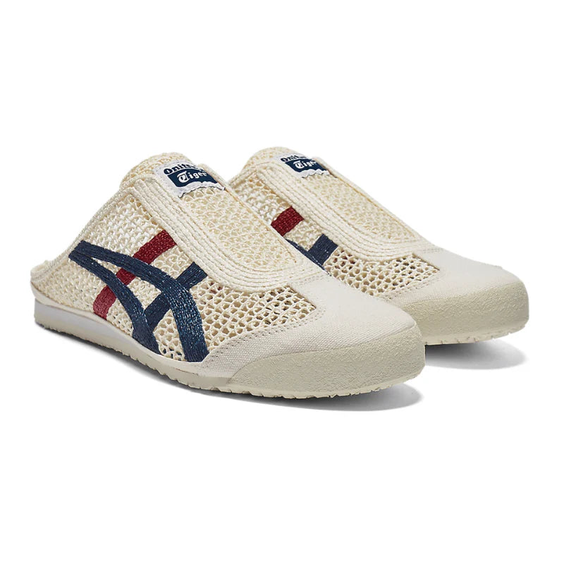 MEXICO 66 SABOT – CREAM/MAKO BLUE