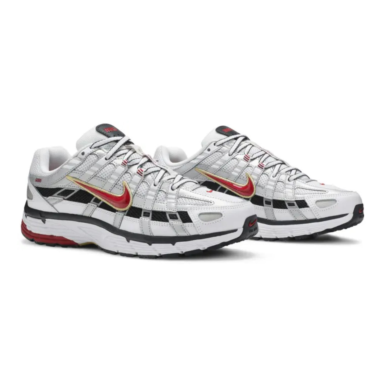 Nike Wmns P-6000 CNPT 'Metallic Silver Red'