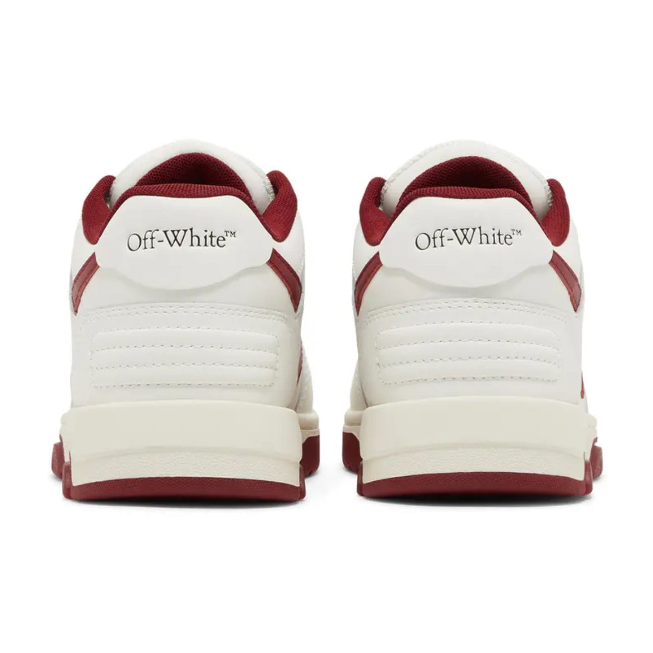 Off-White Wmns Out of Office 'White Burgundy'