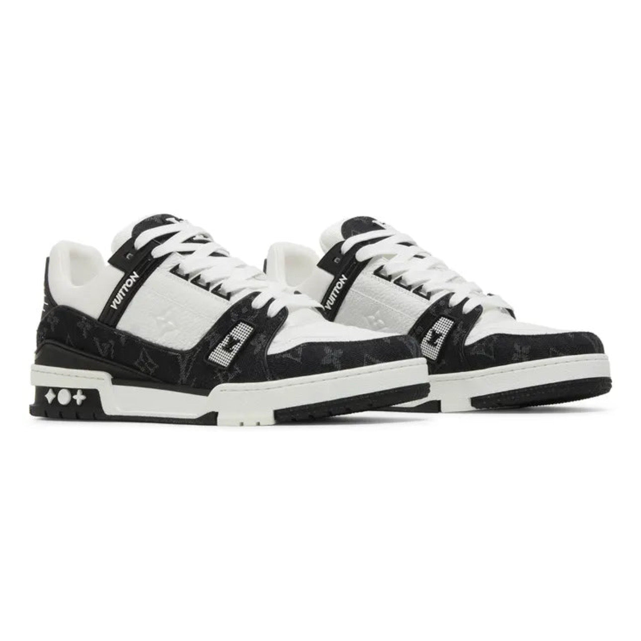 Louis Vuitton Trainer 'Black Monogram Denim'