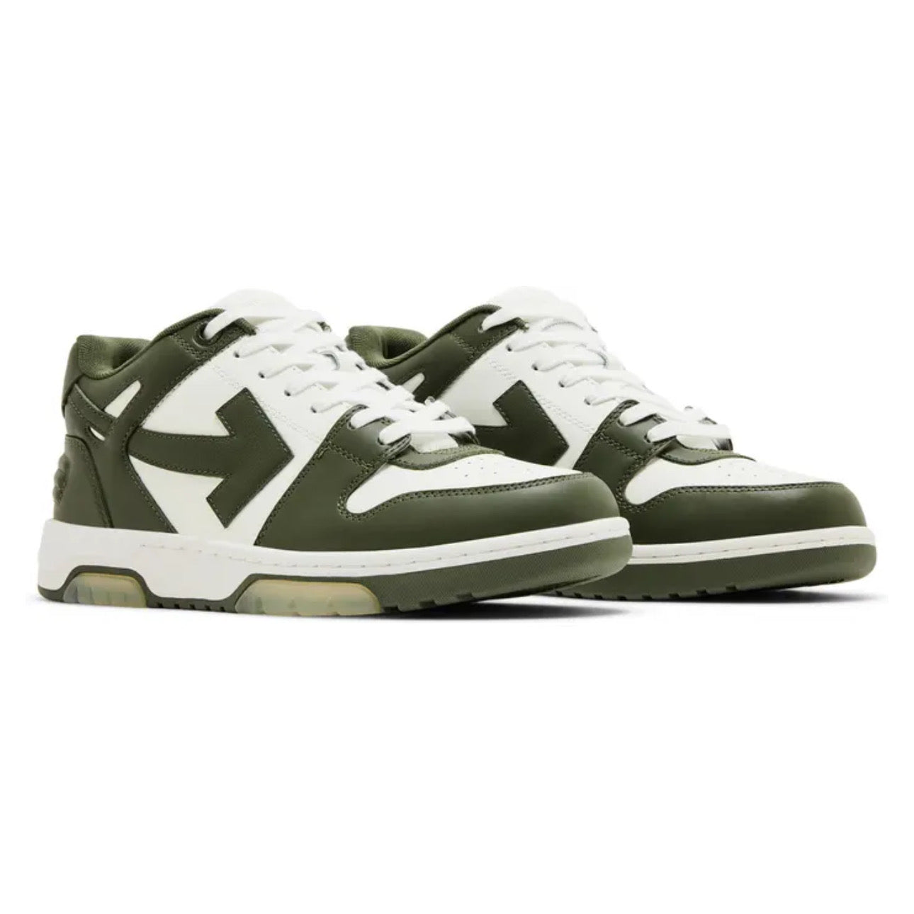 Off-White Out of Office 'Military Green White'