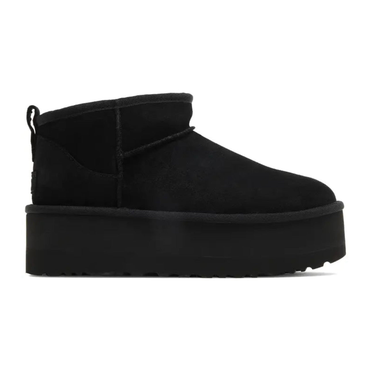 UGG Classic Ultra Mini Platform Black- Chestnut