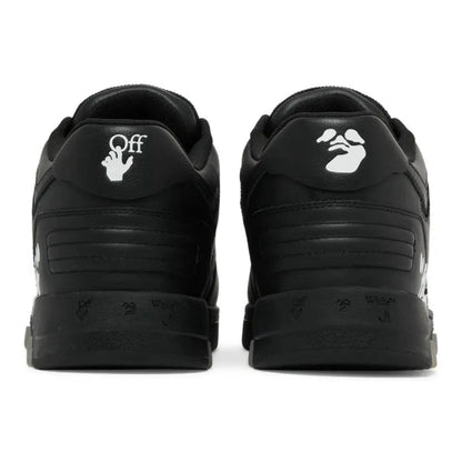 OFF-WHITE Out Of Office OOO For Walking Low Tops – Black White