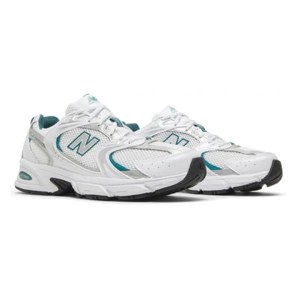 New Balance 530 – White Silver Green