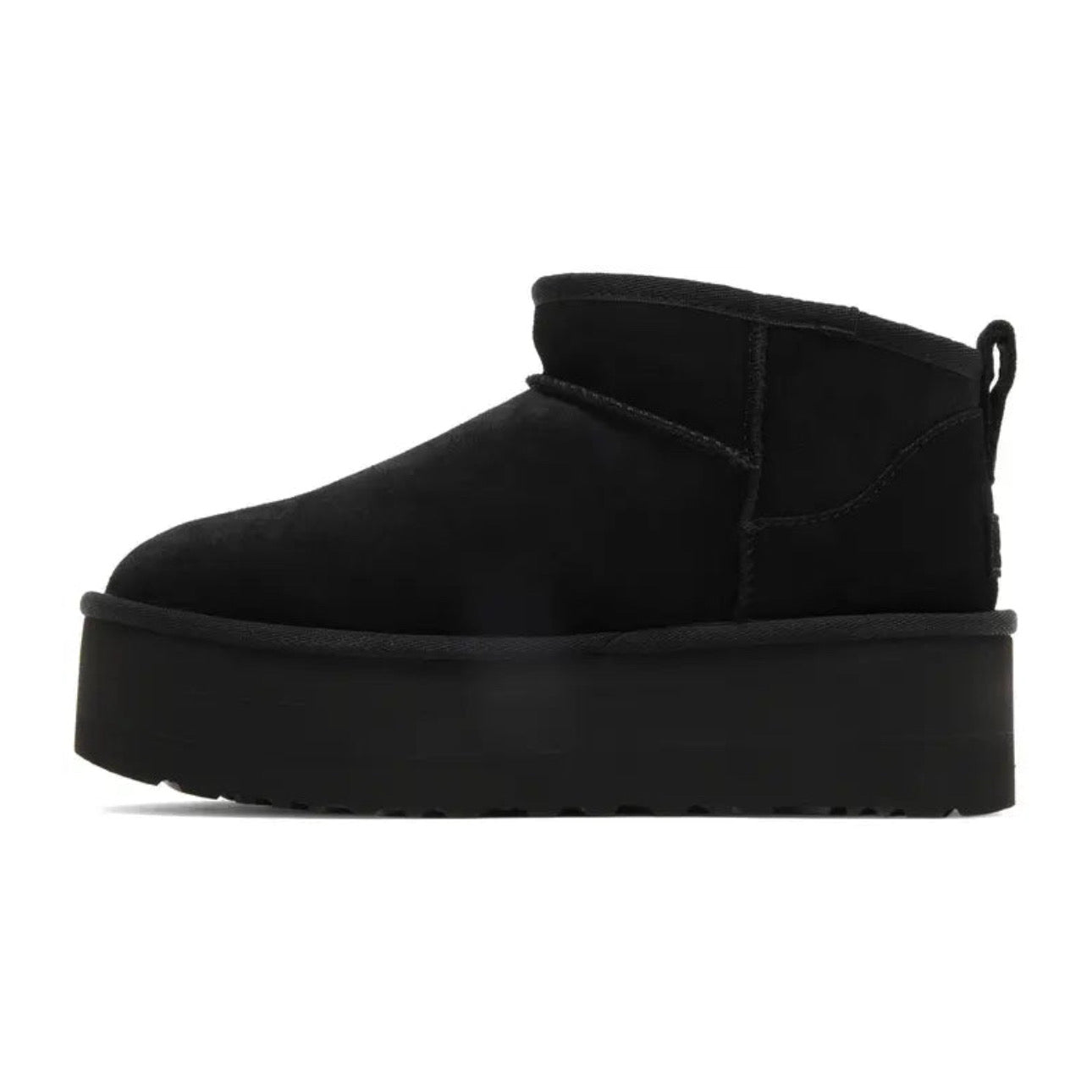 UGG Classic Ultra Mini Platform Black- Chestnut
