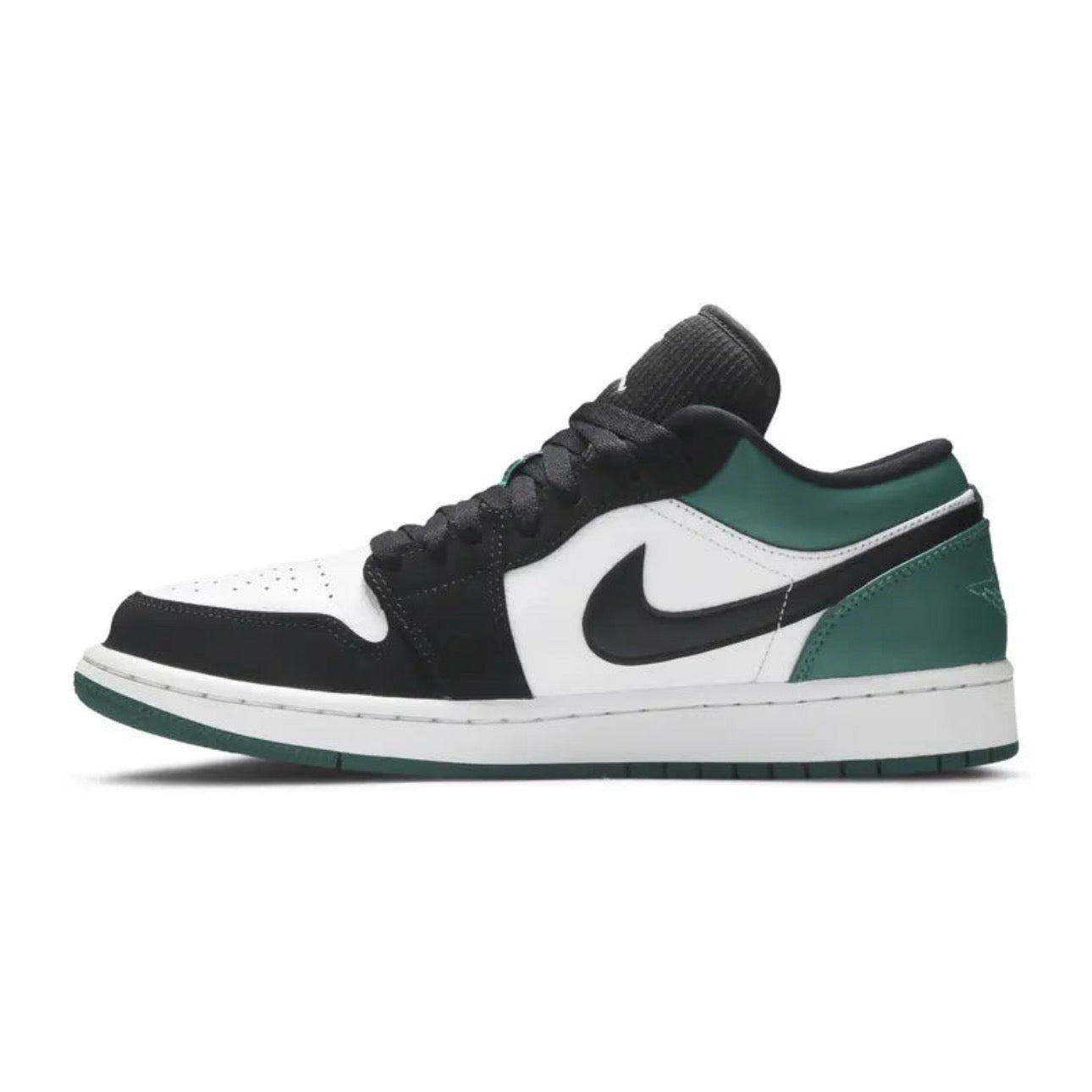 Jordan 1 Low – White Black Mystic Green