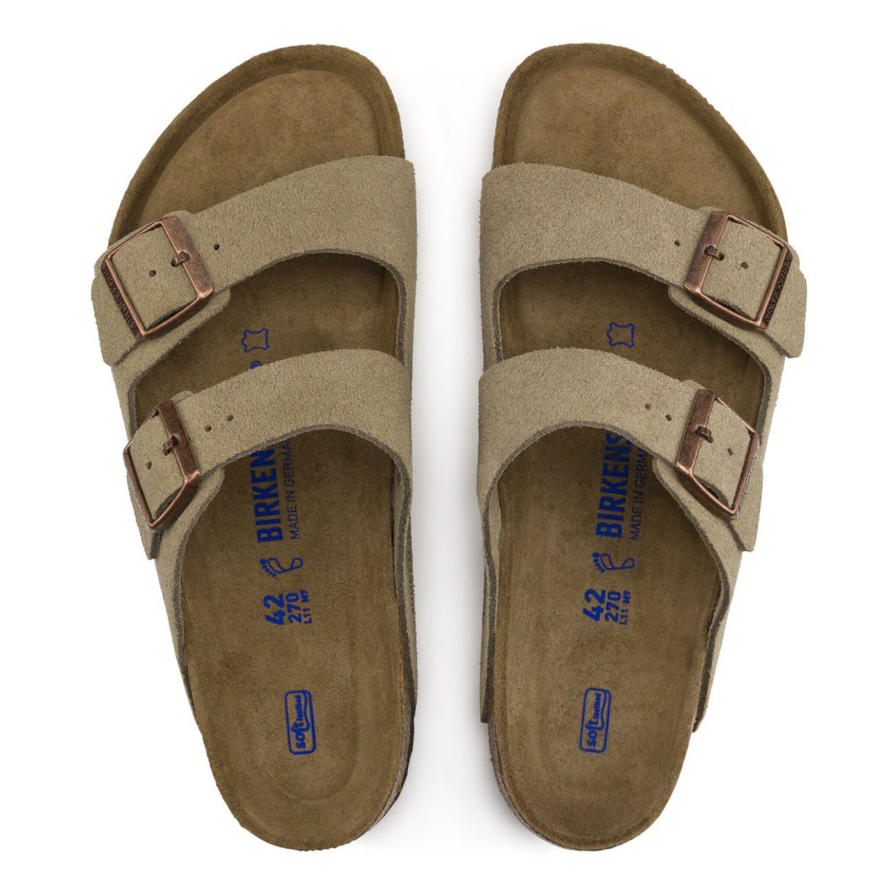 BIRKENSTOCK Arizona Soft Footbed Taupe
