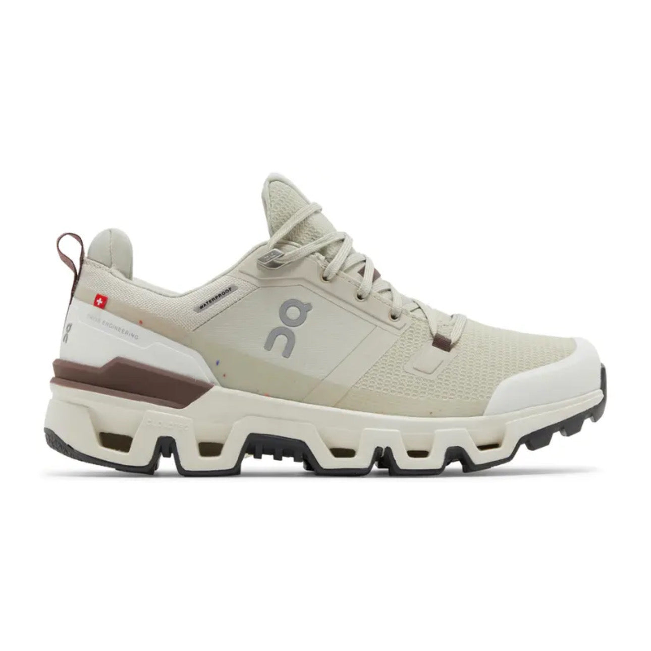 ON Wmns Cloudwander Waterproof 'Sand Ivory'