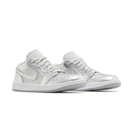Nike Air Jordan 1 Low 'Metallic Silver'
