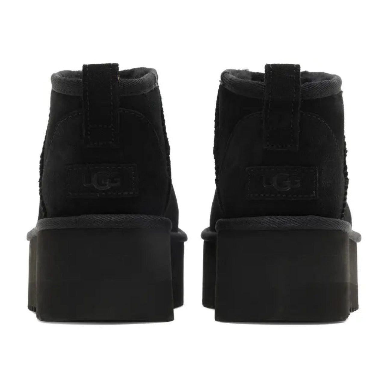 UGG Classic Ultra Mini Platform Black- Chestnut