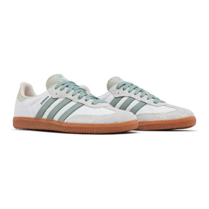 Adidas Wmns Samba OG 'White Silver Green'