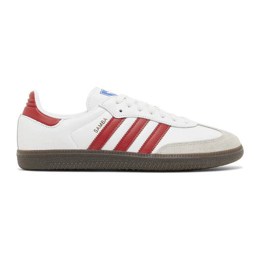 Adidas Samba OG – White Better Scarlet
