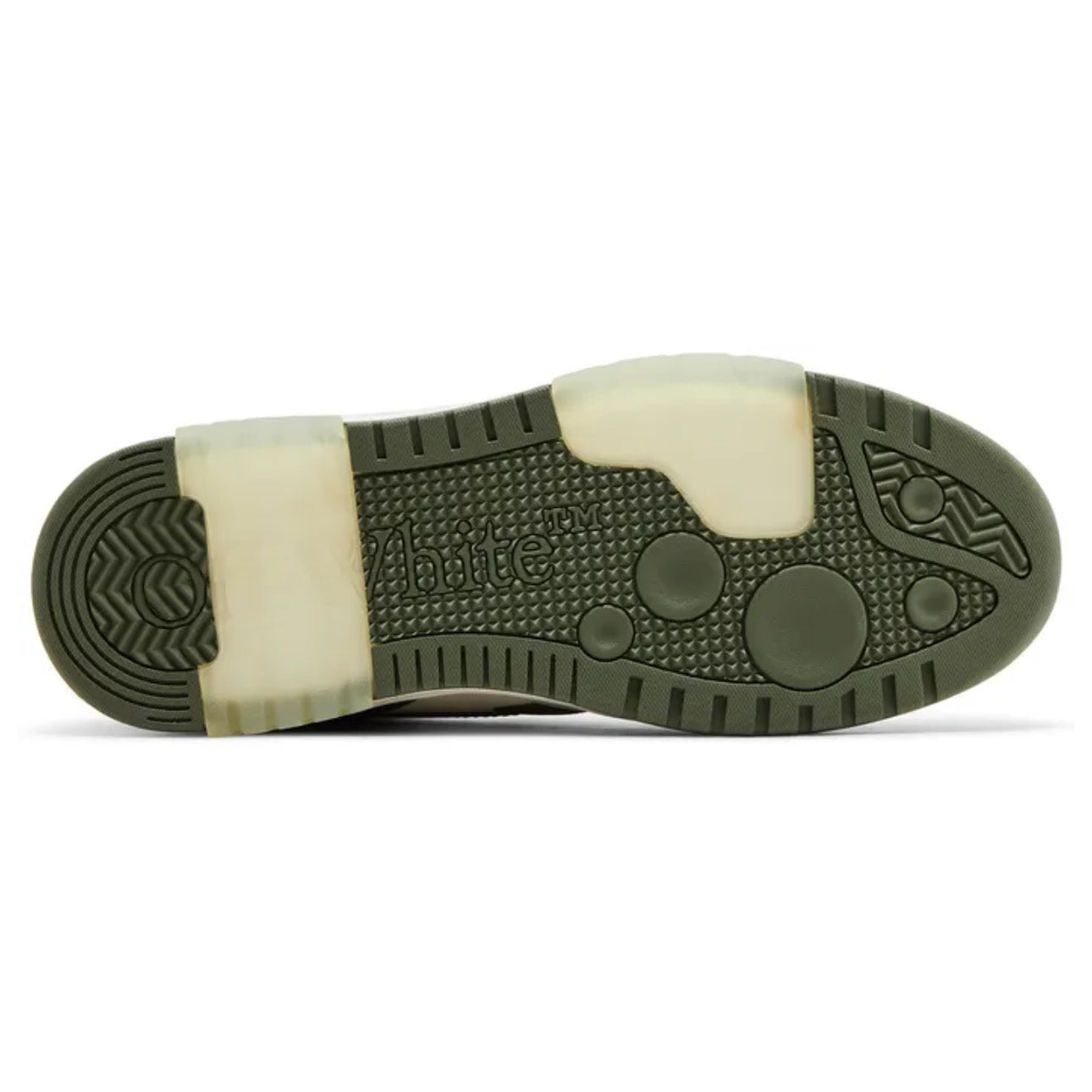 Off-White Out of Office 'Military Green White'