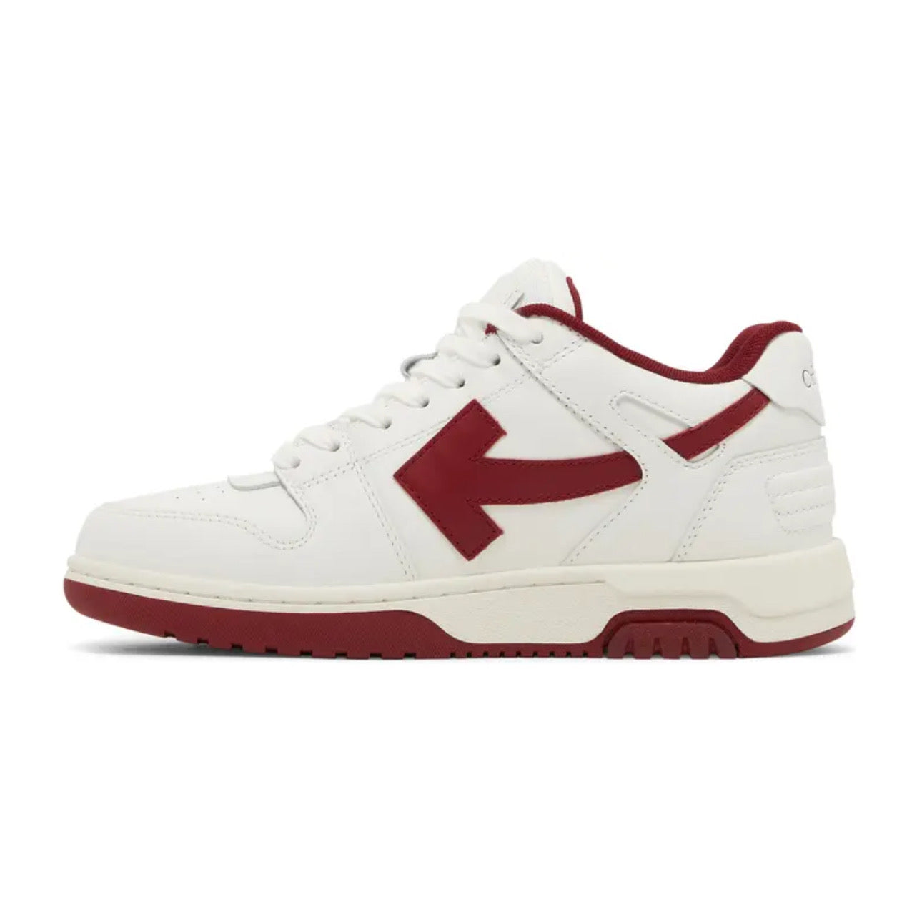 Off-White Wmns Out of Office 'White Burgundy'