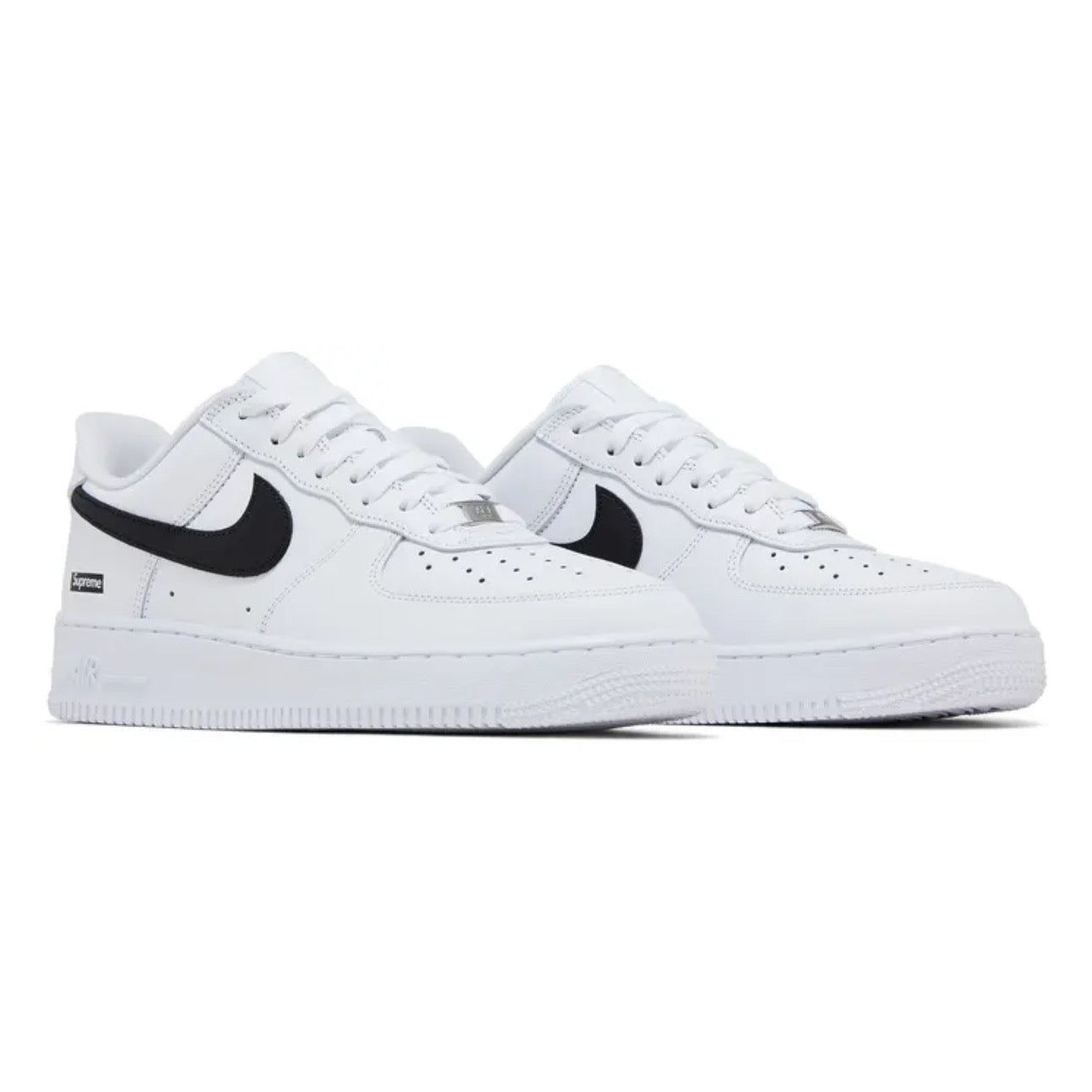 Supreme x Nike Air Force 1 Low 'Box Logo - White Black'