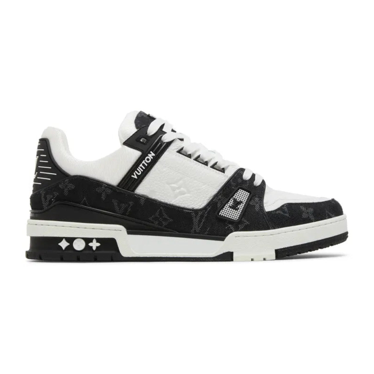 Louis Vuitton Trainer 'Black Monogram Denim'