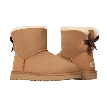 UGG Mini Bailey Bow II – Chestnut