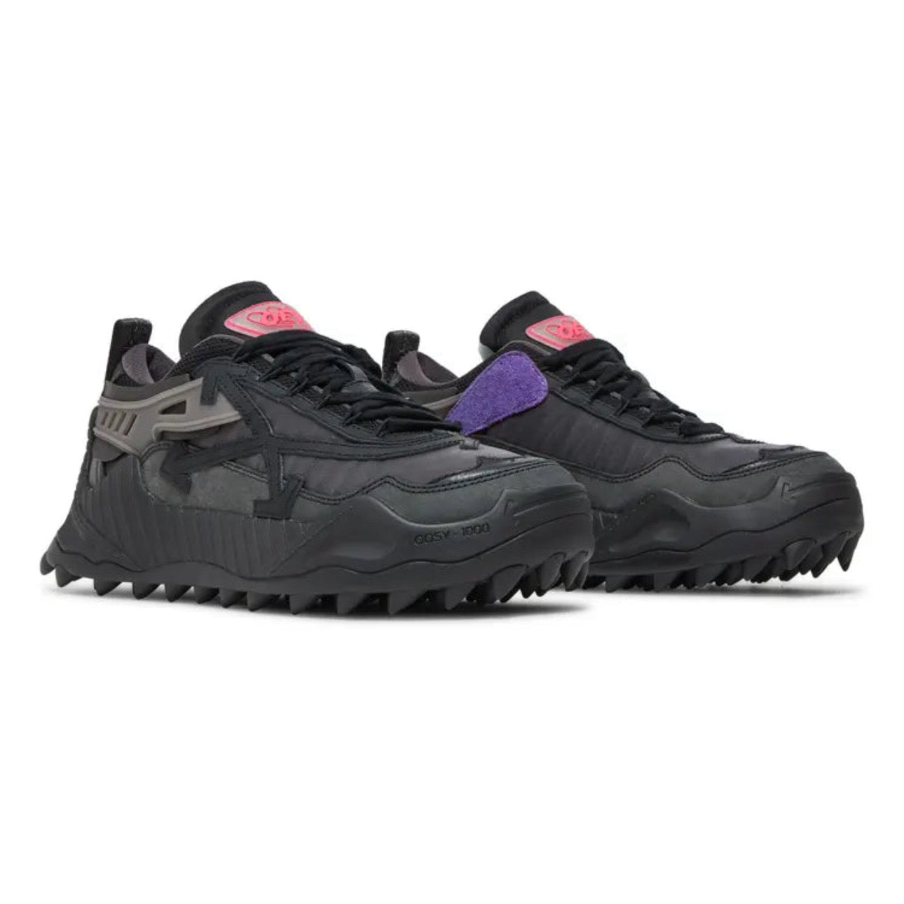 Off-White ODSY-1000 'Black Grey Fuchsia'