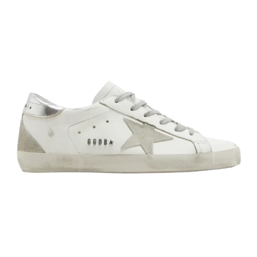 Golden Goose Wmns Superstar 'White Ice Silver'