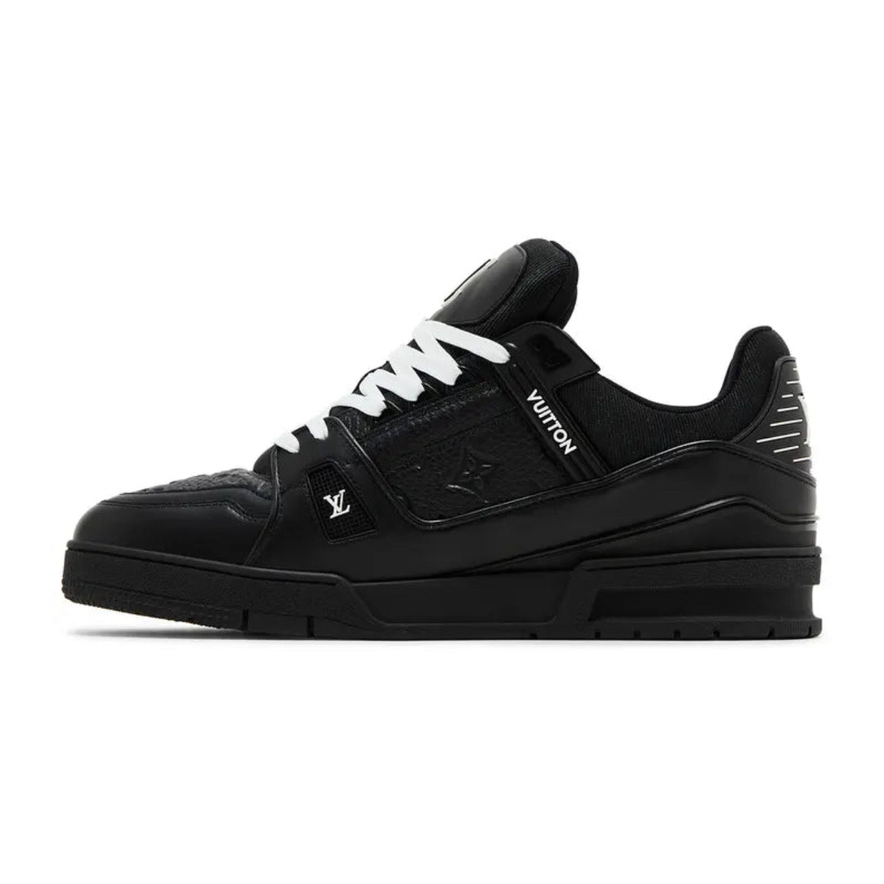 Louis Vuitton Trainer 'Embossed Monogram - Black'