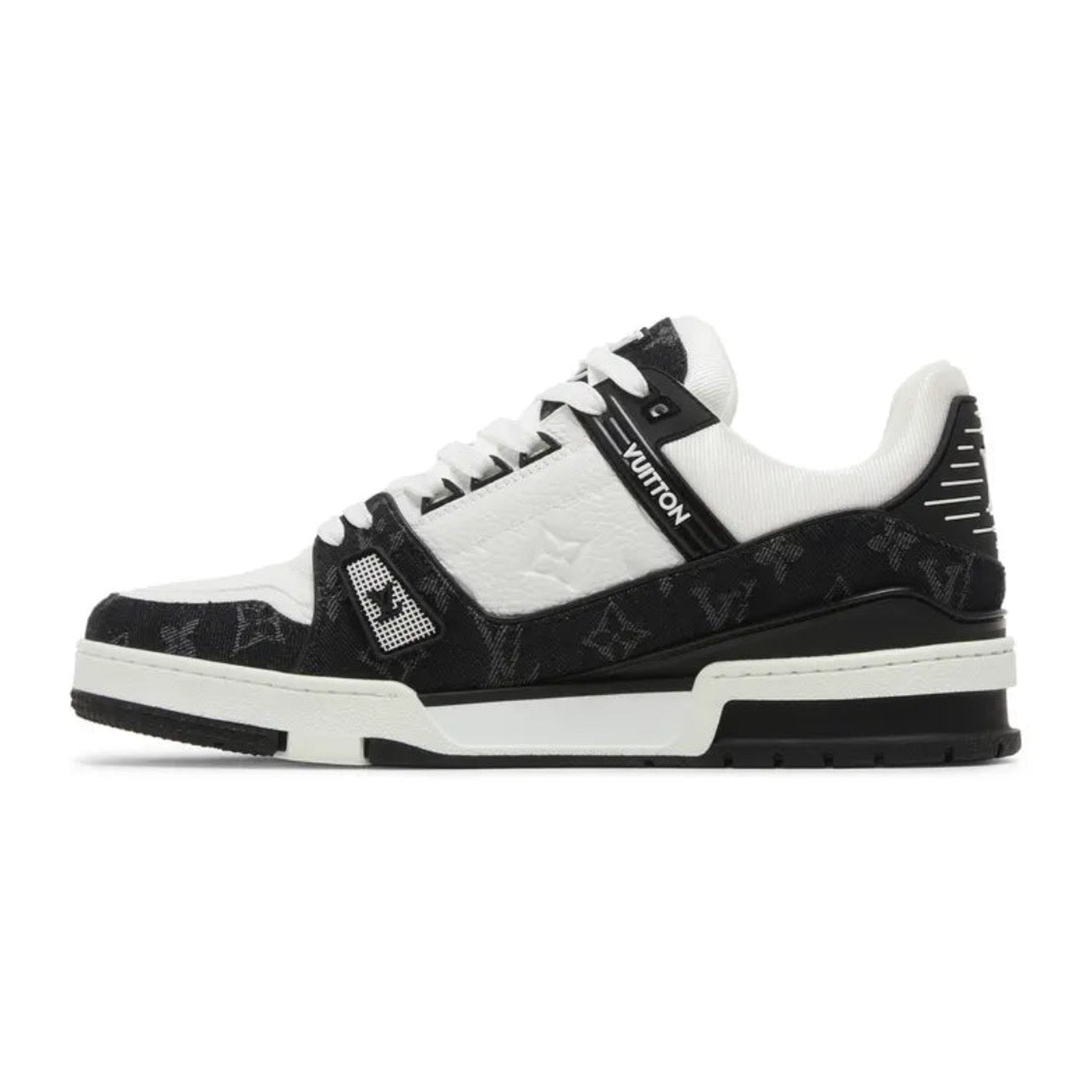 Louis Vuitton Trainer 'Black Monogram Denim'