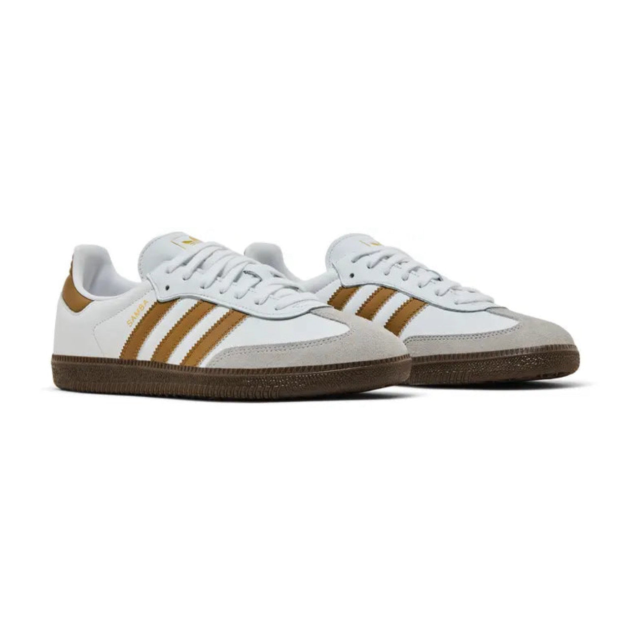 Adidas Samba OG Cloud – White Brown Desert