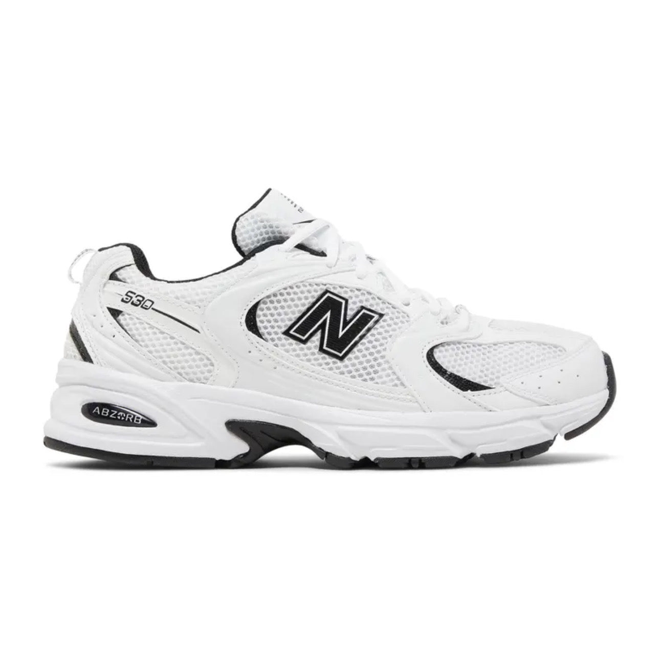 New Balance 530 – White Black Details