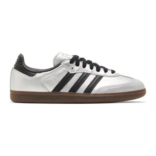 Adidas Samba OG – Silver Metallic Black Gum