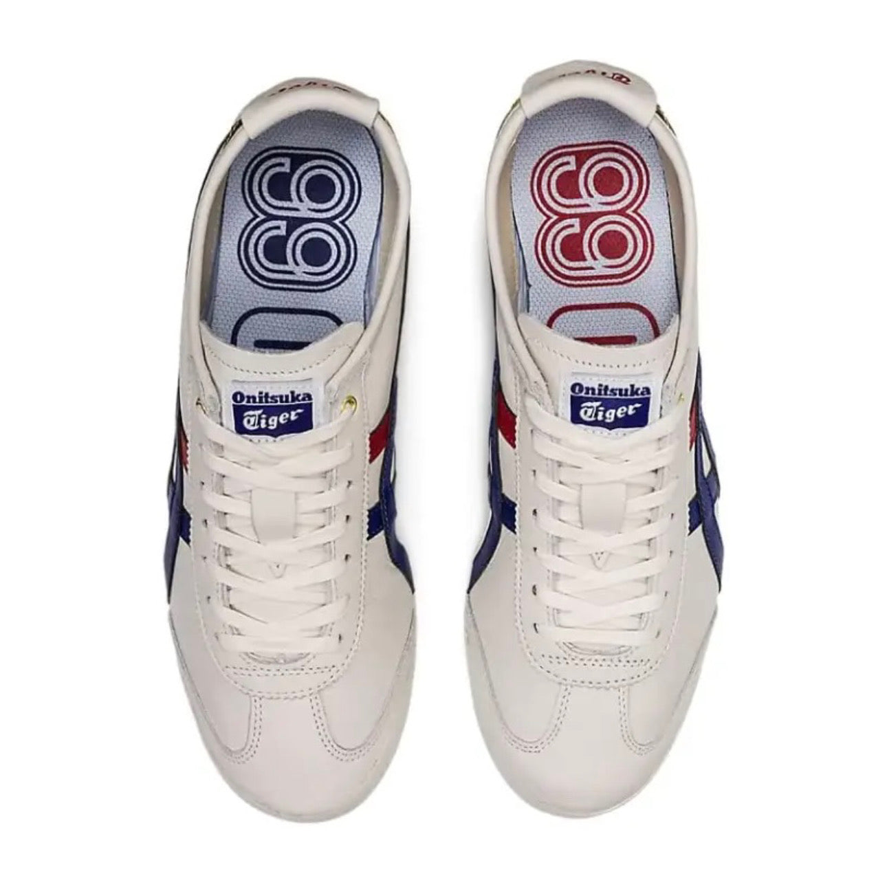 Onitsuka Tiger Mexico 66 – White Dark Blue Red Golda