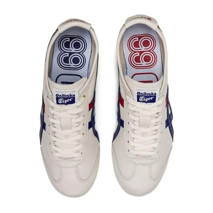 Onitsuka Tiger Mexico 66 – White Dark Blue Red Golda