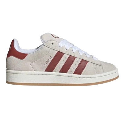 Adidas Campus 00s Crystal White / Core White / Preloved Ruby