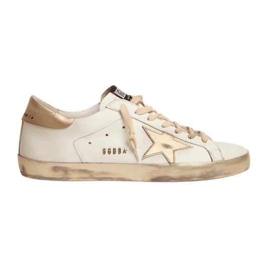Golden Goose Super-Star – White Gold Sparkle