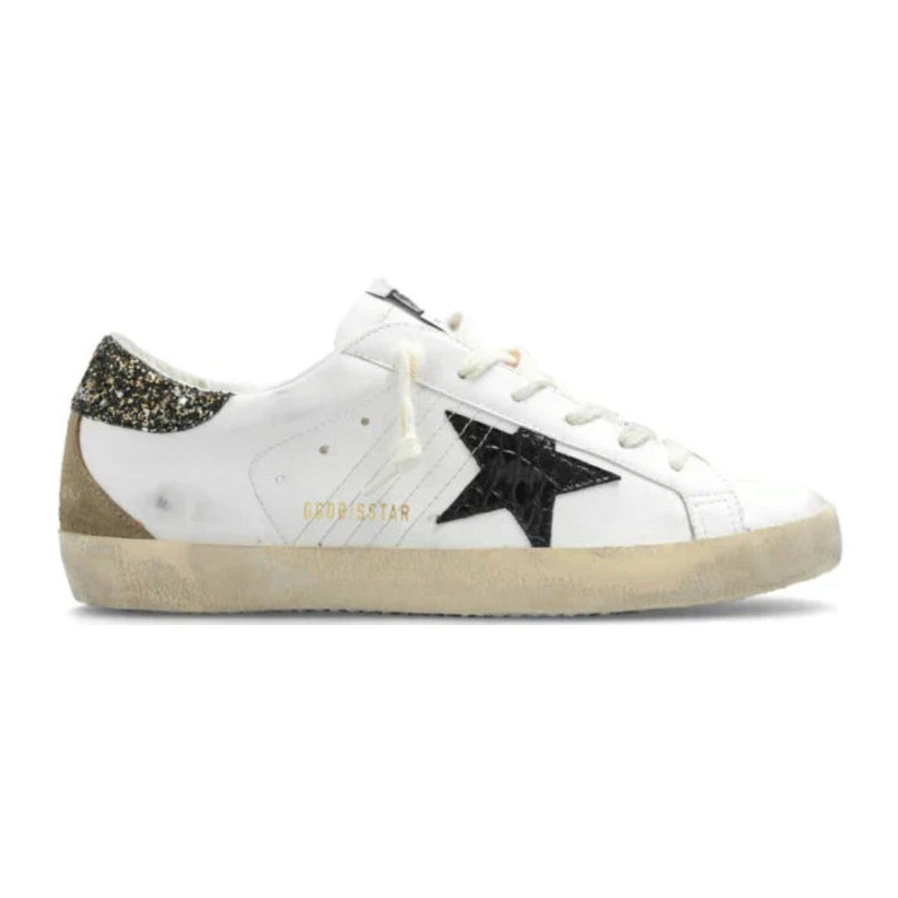 Golden Goose Super-Star – White Ice Silver Aquamarine