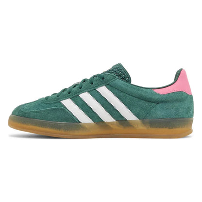 adidas Gazelle Indoor
Collegiate Green Lucid Pink